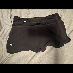 Black lulu lemon shorts